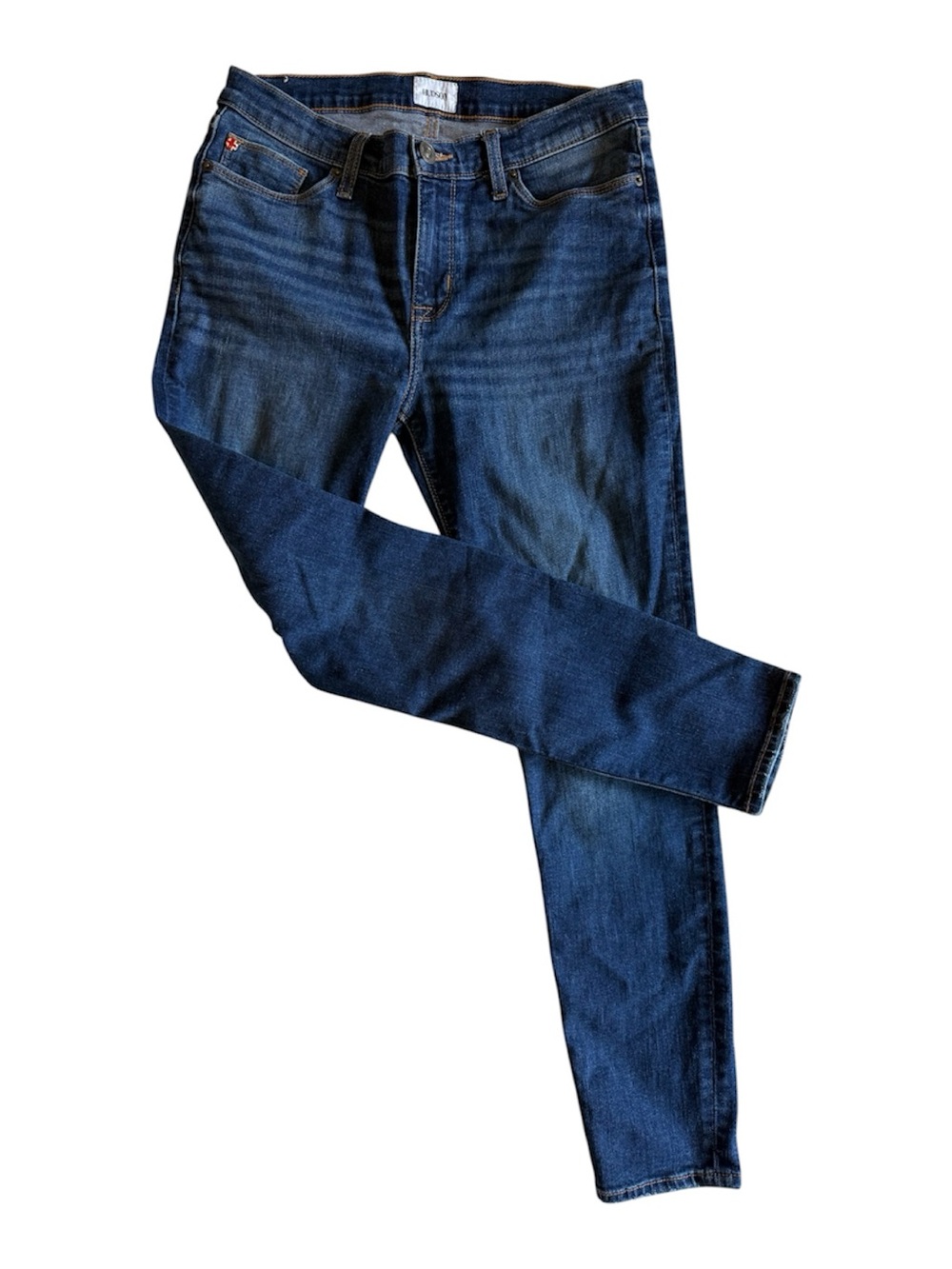 Hudson Krista Super Skinny Jeans Size 30 Medium Blue Wash